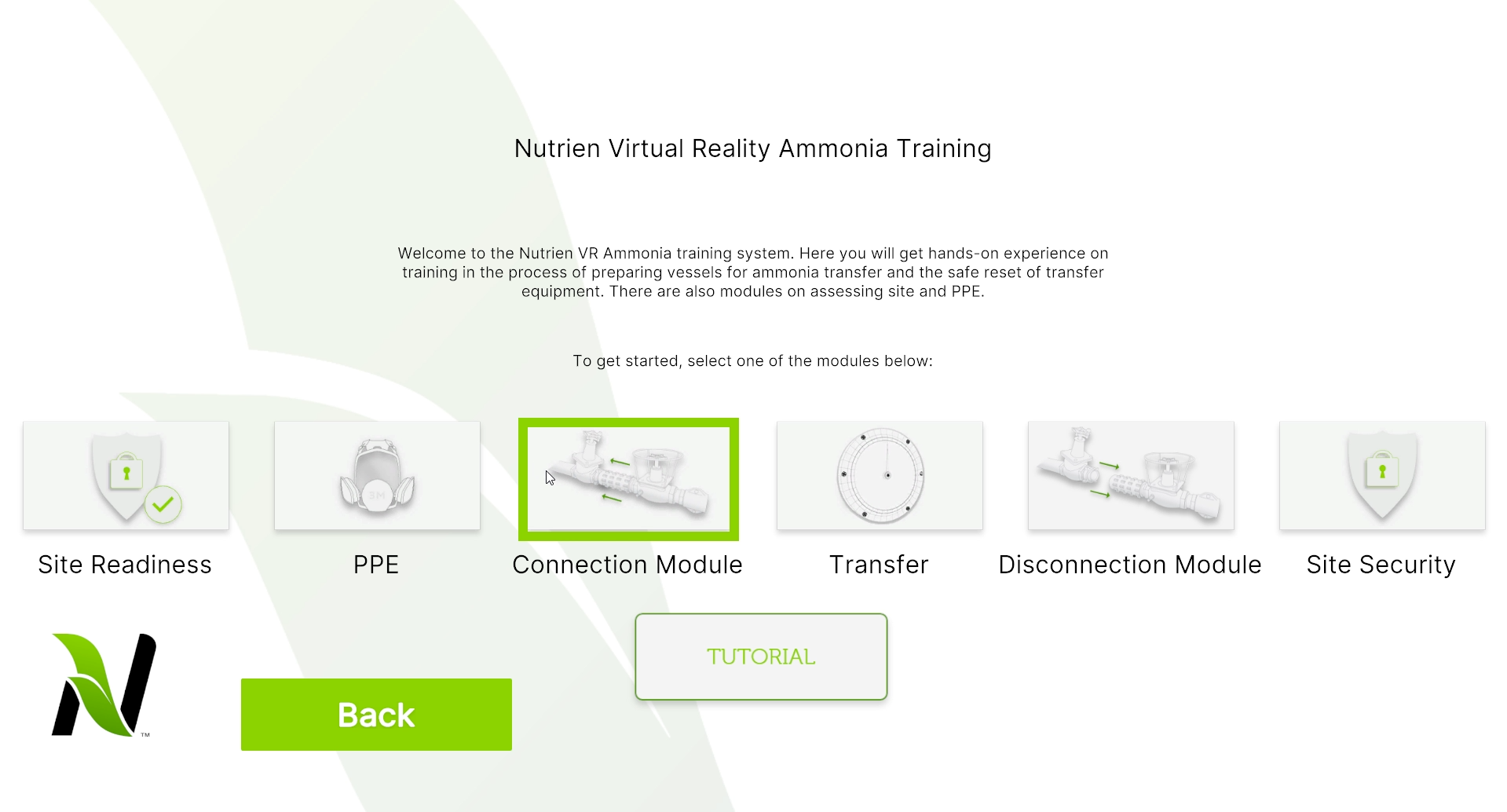 Nutrien Ammonia Transfer Training - 6 Modules