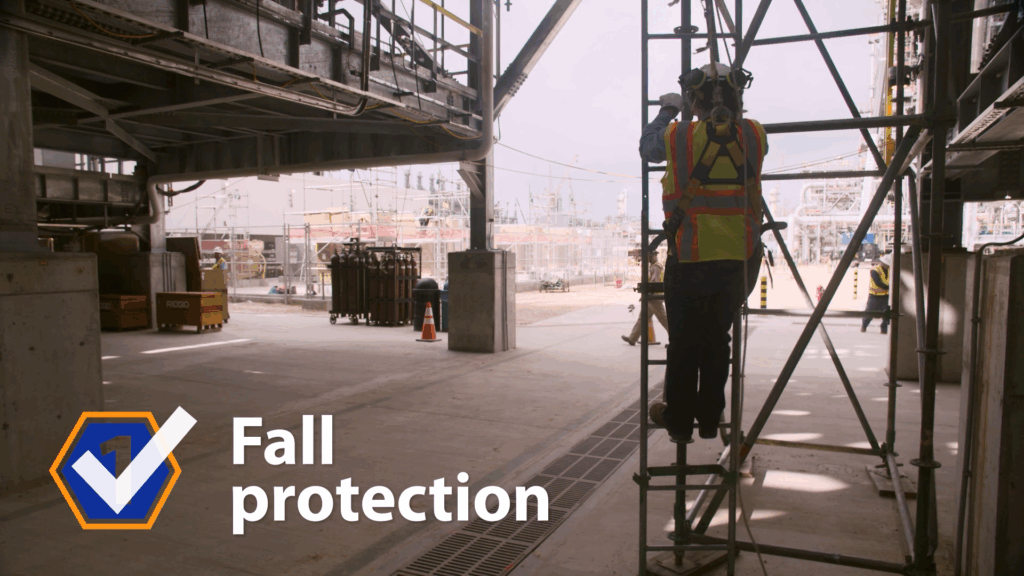 Fall protection life saving rule GCGV