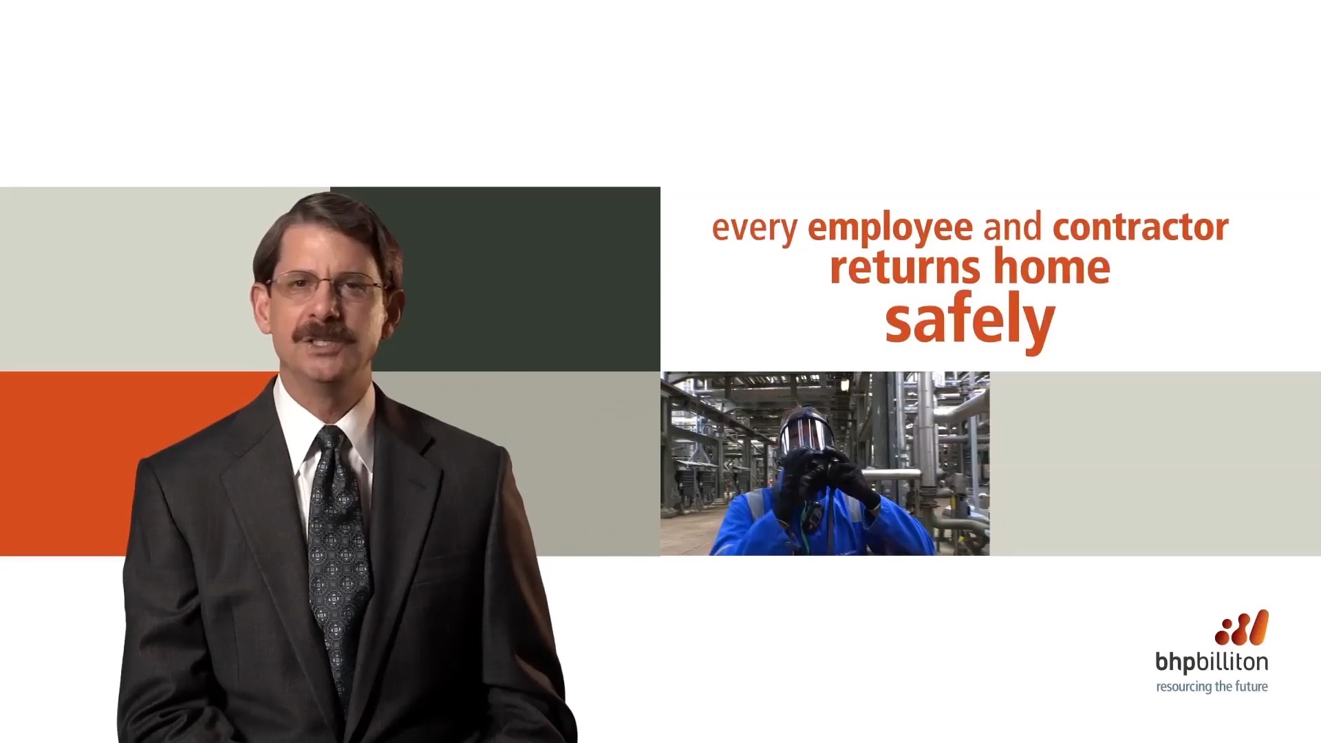 CEO introduction in BHP Billiton's Induction Video
