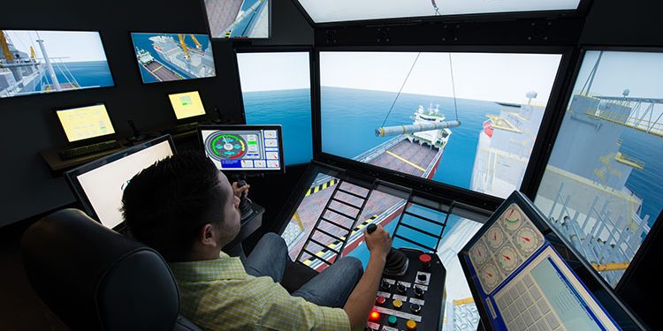Crane training simulator