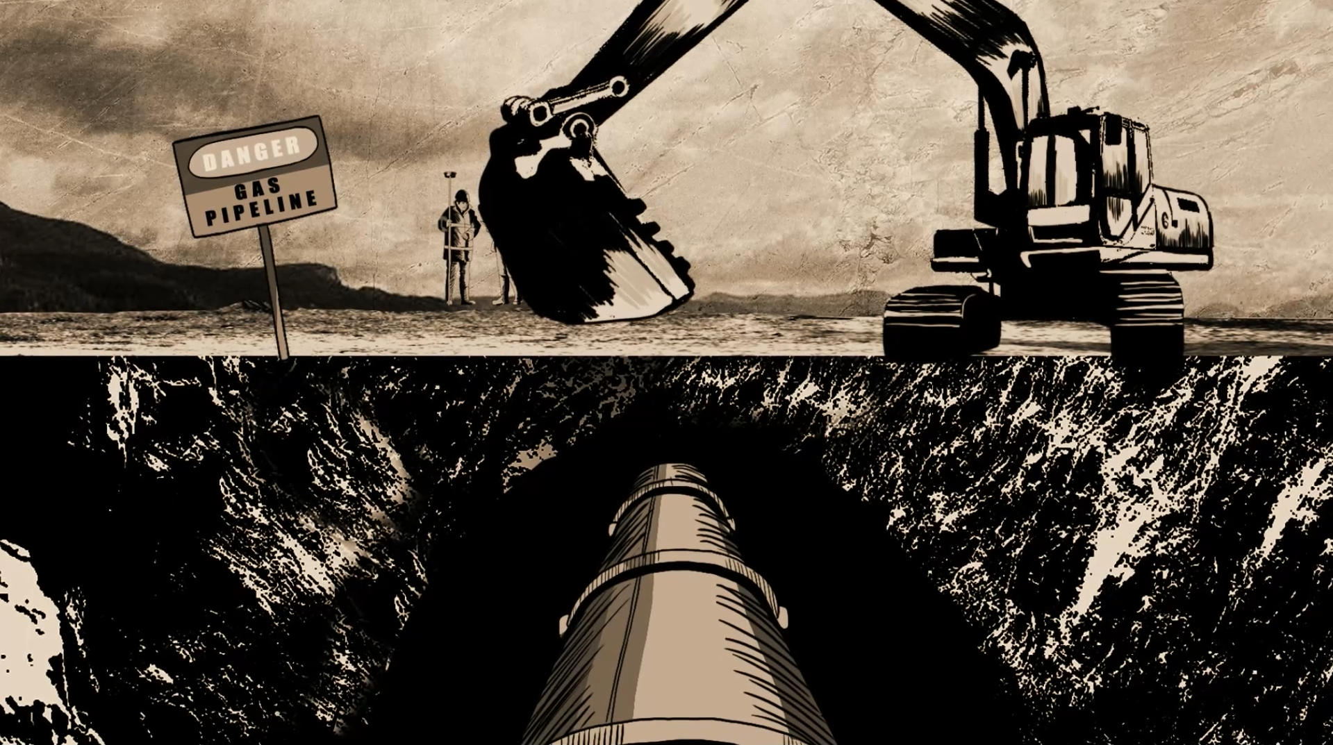 Hess Corporation 2D animated process safety video training