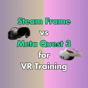 Steam Frame vs Meta Quest 3 for VR training