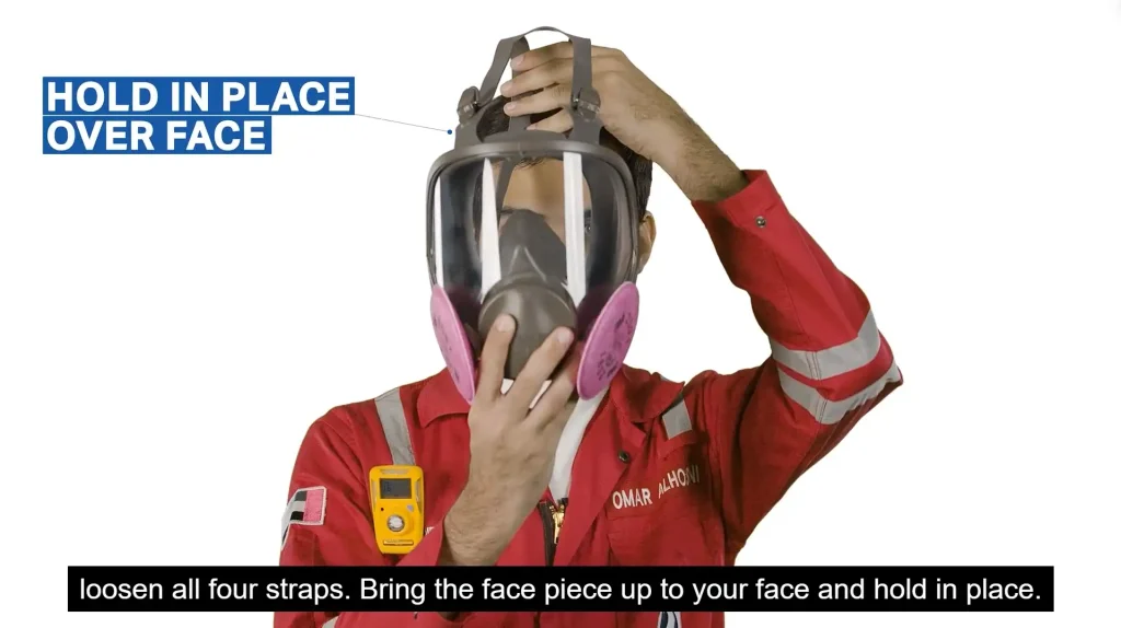 how to use a respirator training video