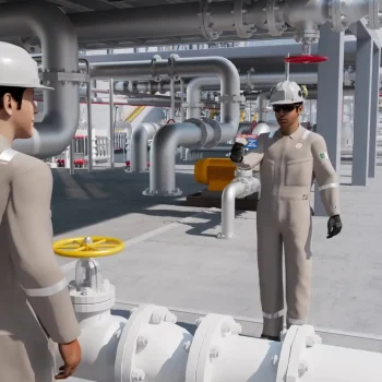 3D HSE Induction video demonstrating stop work authority